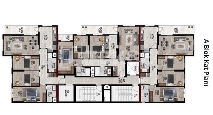 Апартаменты Байраклы, Турция, 105 м² - фото 4