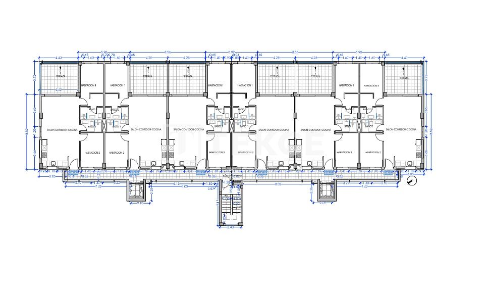 Апартаменты в Бенидорме, Испания, 82 м² - фото 10