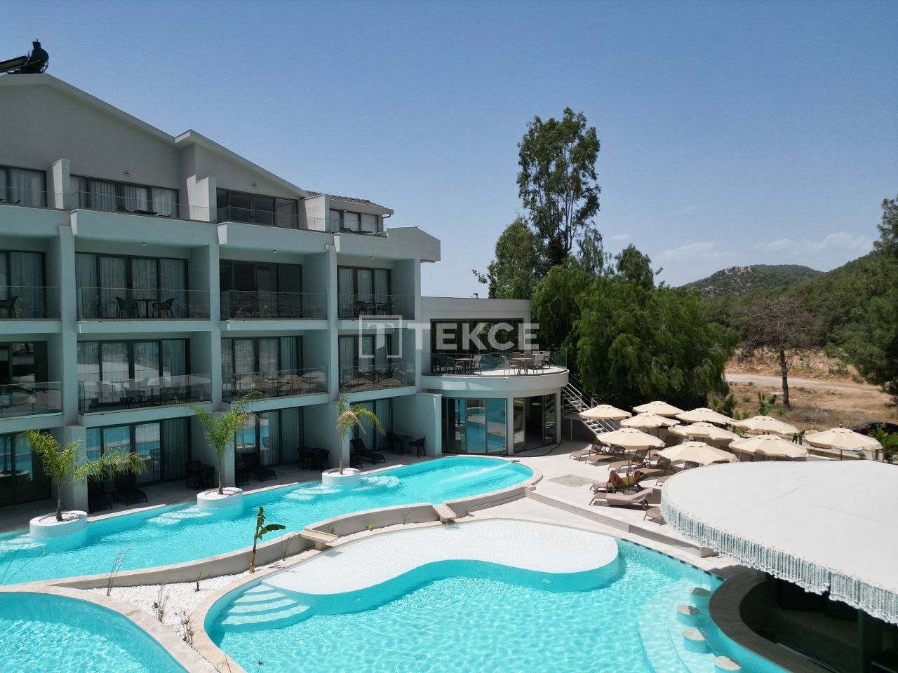 Апартаменты в Фетхие, Турция, 38 м² - фото 13