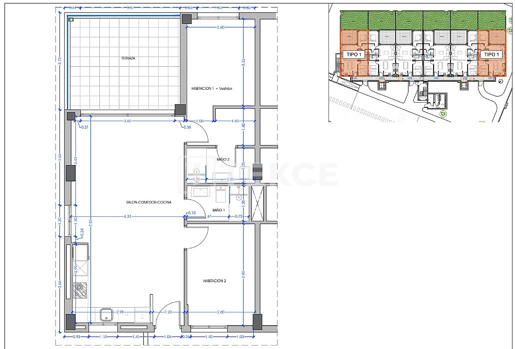 Апартаменты в Бенидорме, Испания, 82 м² - фото 13