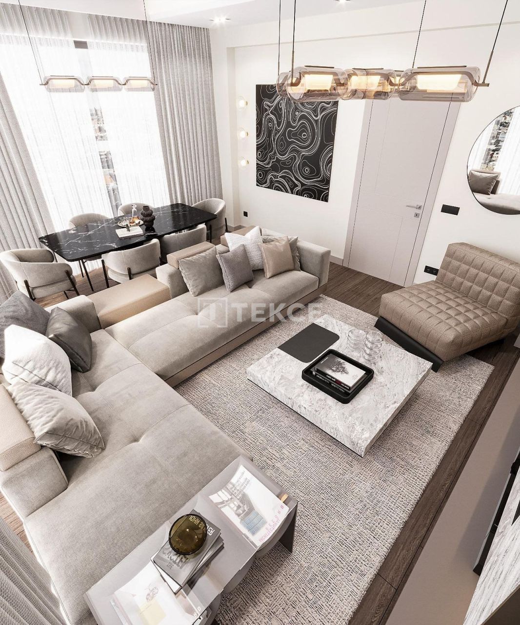 Апартаменты в Анталии, Турция, 130 м² - фото 13