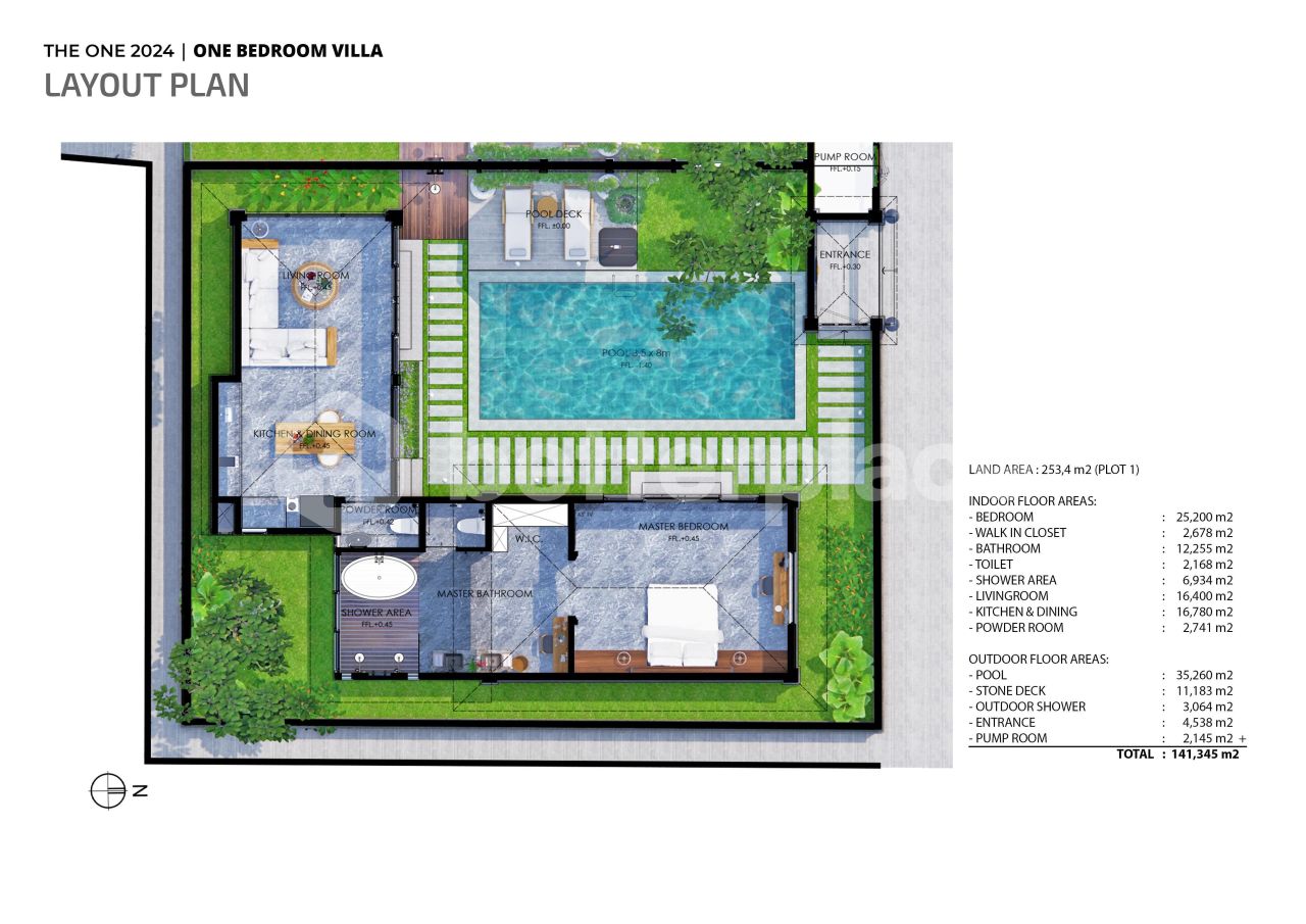 Вилла в Семиньяке, Индонезия, 84 м² - фото 16
