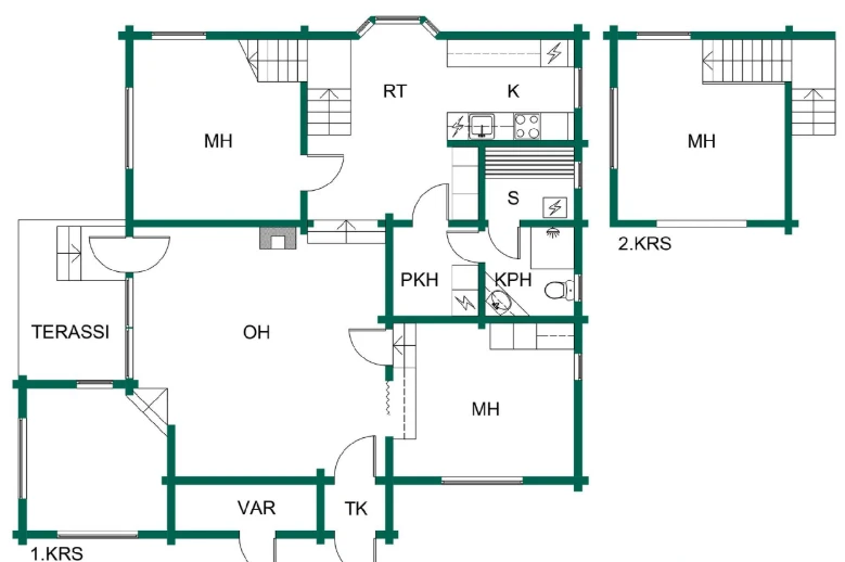 Дом в Ристийна, Финляндия, 135 м² - фото 2