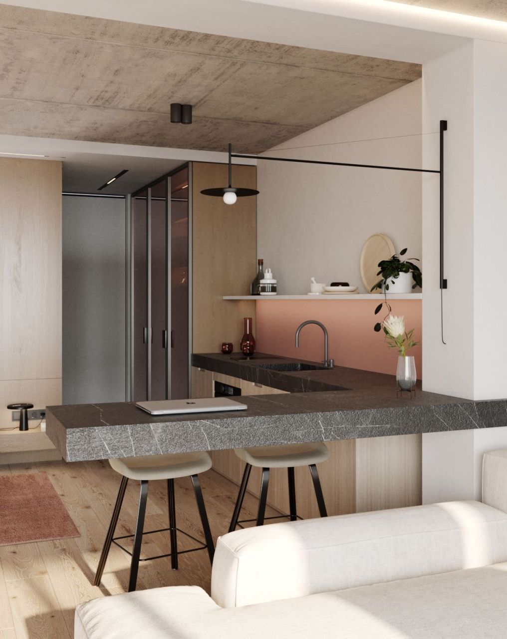 Апартаменты в Чангу, Индонезия, 59 м² - фото 17