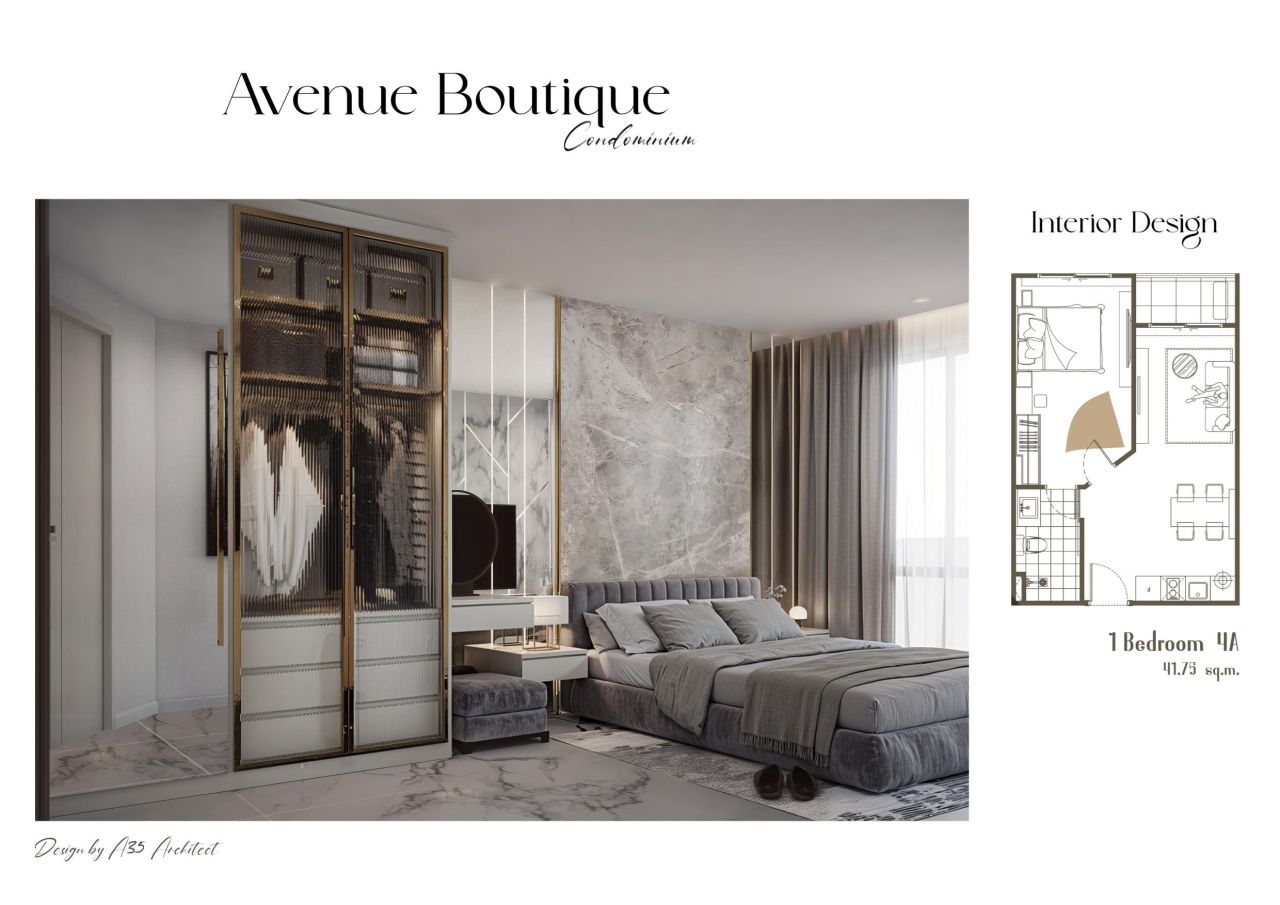 Квартира в Паттайе, Таиланд, 34.65 м² - фото 5