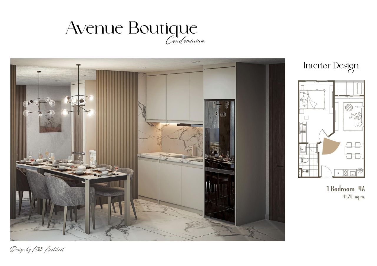 Квартира в Паттайе, Таиланд, 34.65 м² - фото 3