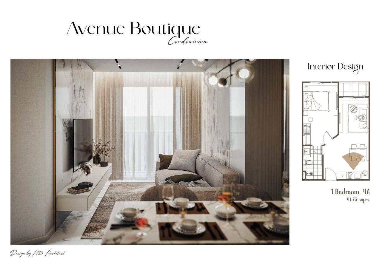 Квартира в Паттайе, Таиланд, 36.7 м² - фото 4