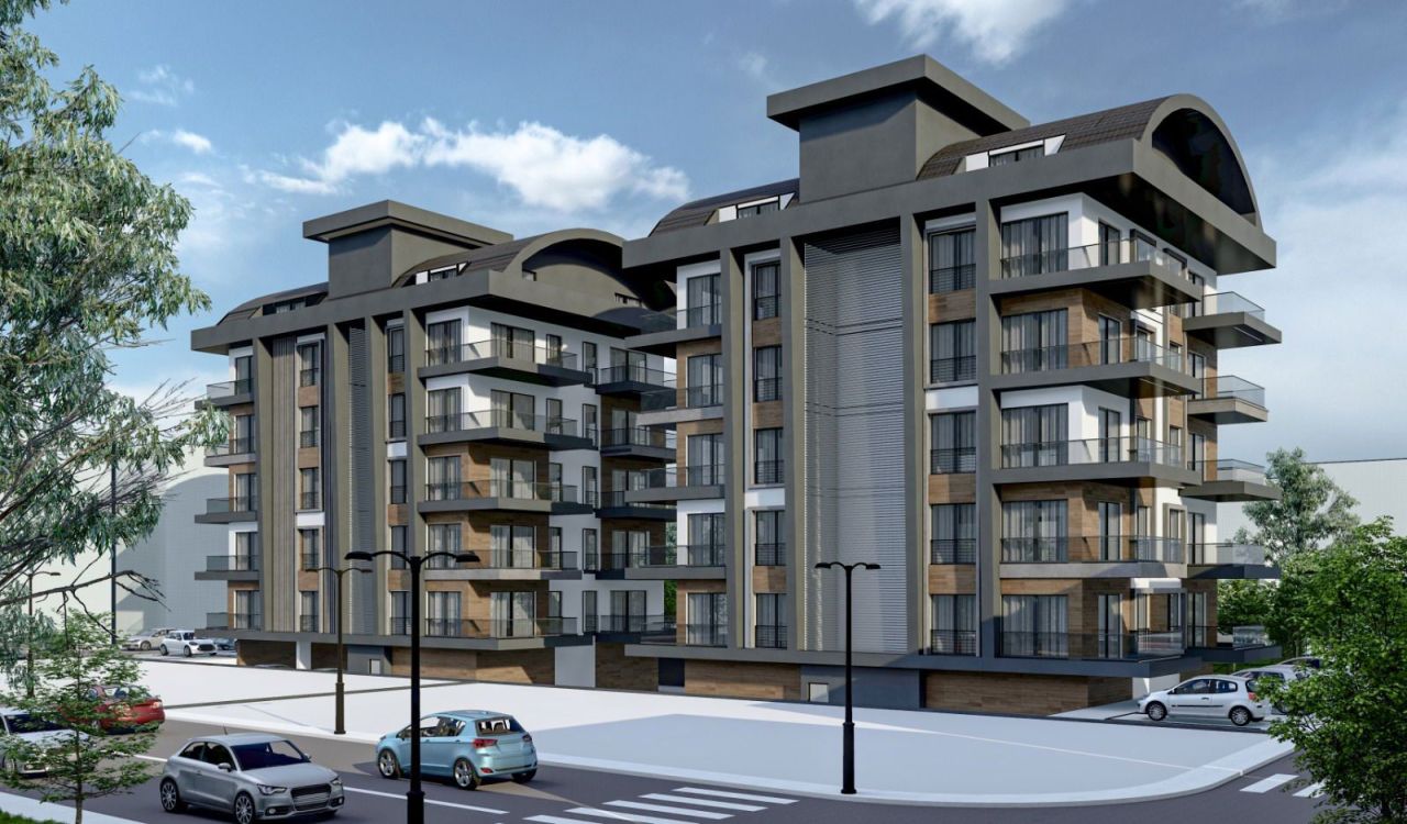 Апартаменты в Алании, Турция, 53 м² - фото 1