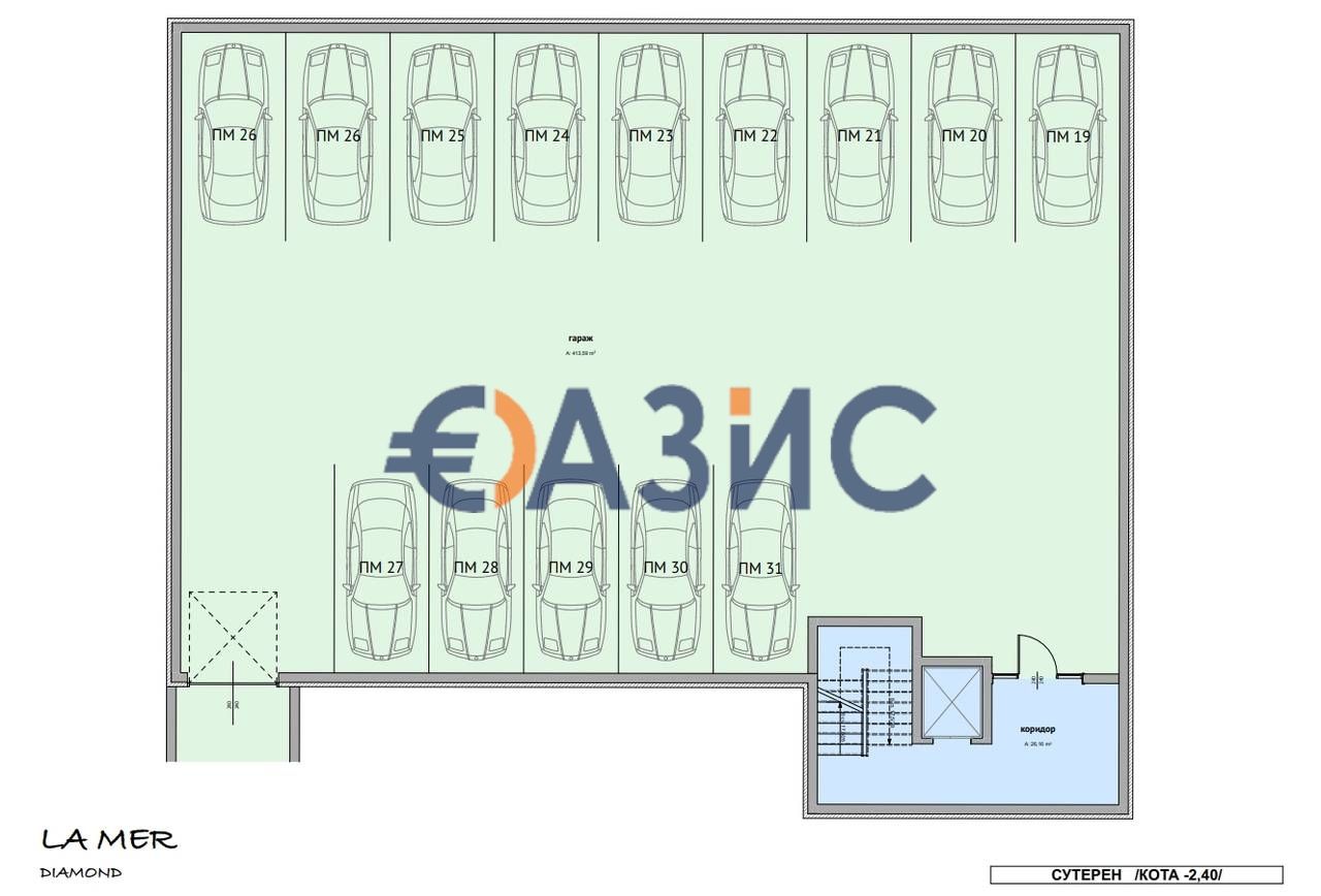 Апартаменты в Святом Власе, Болгария, 61.1 м² - фото 12