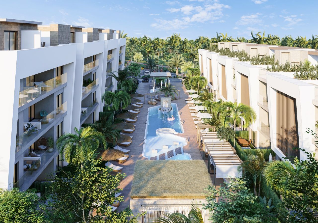 Апартаменты в Пунта-Кана, Доминиканская Республика, 60.3 м² - фото 1