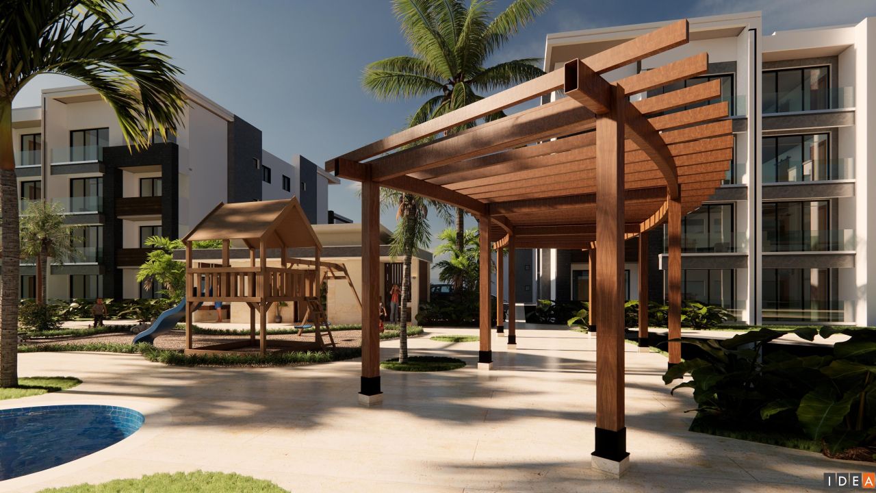 Апартаменты в Пунта-Кана, Доминиканская Республика, 63 м² - фото 7