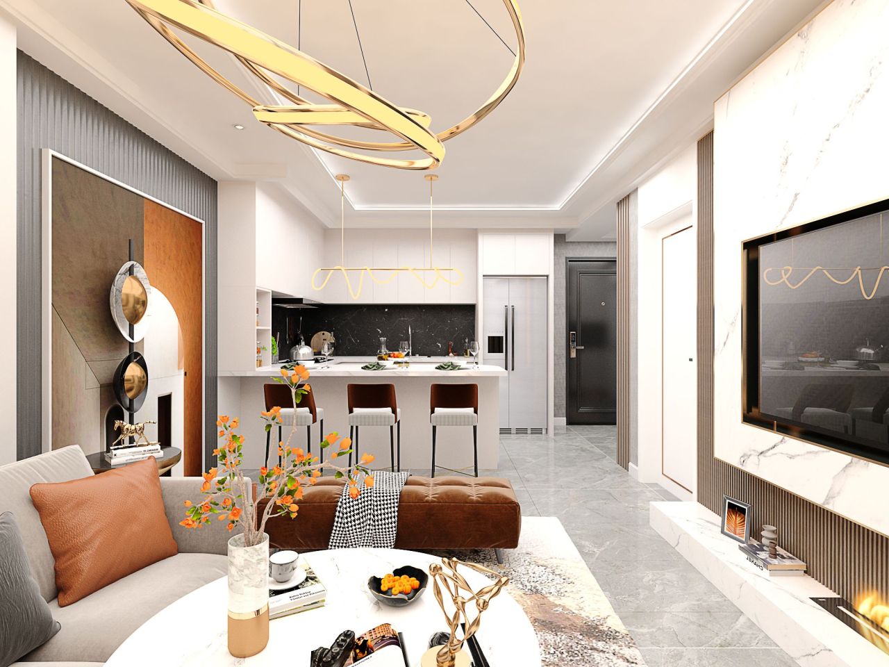 Квартира в Алании, Турция, 50 м² - фото 1