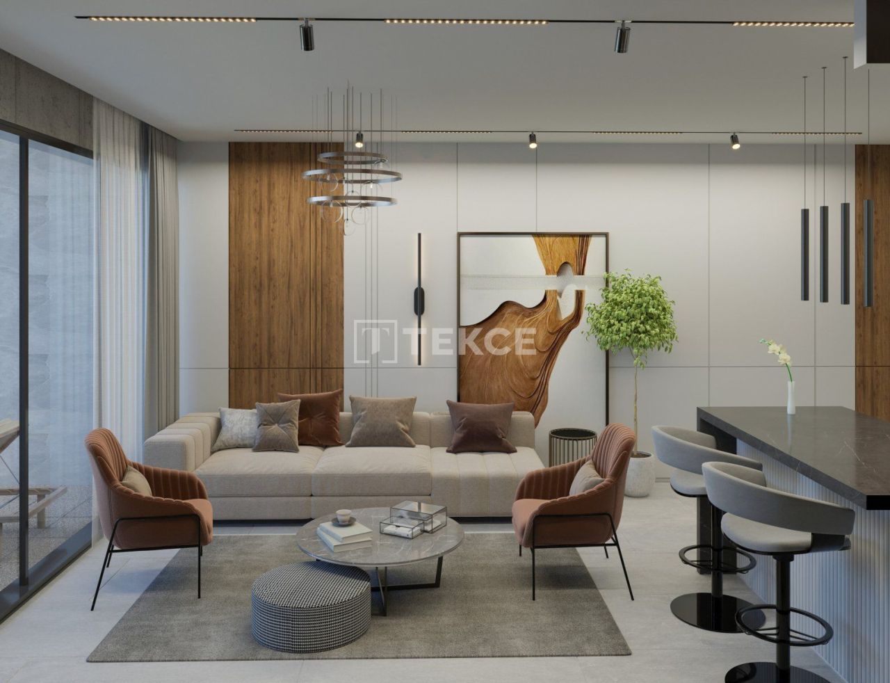 Апартаменты в Кирении, Кипр, 45 м² - фото 14