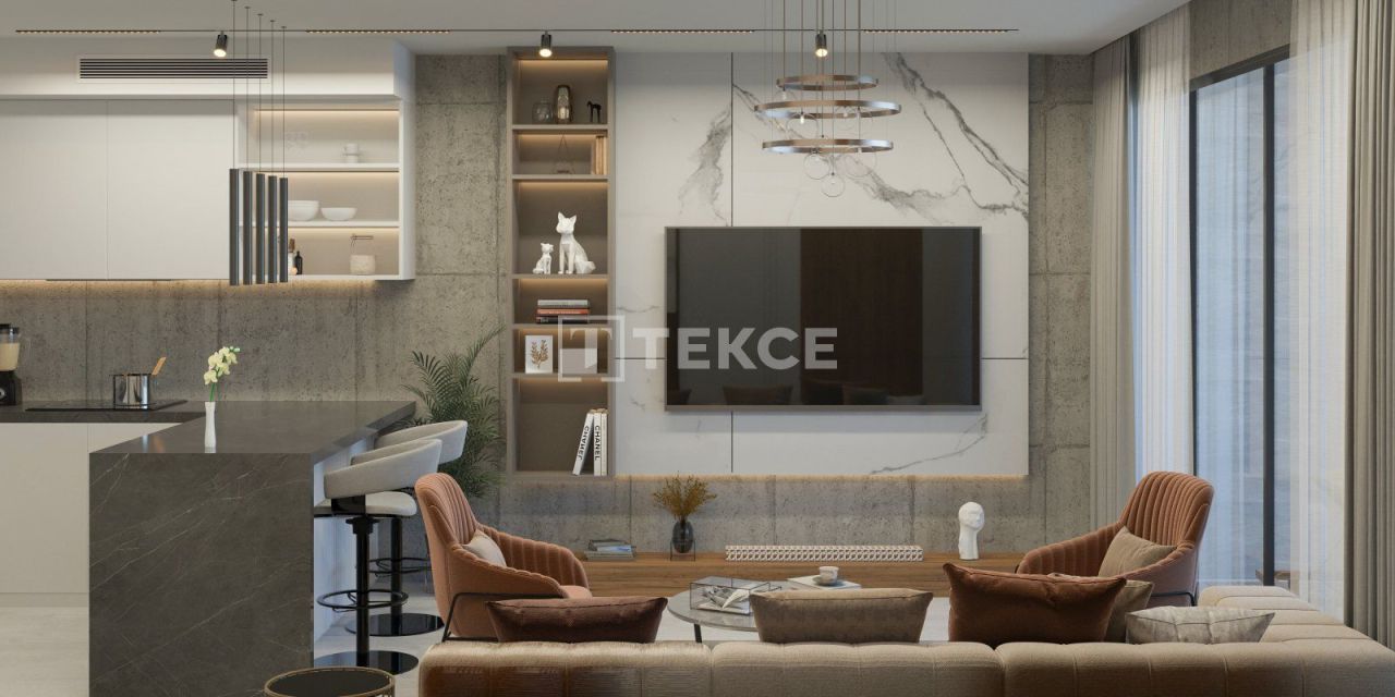 Апартаменты в Кирении, Кипр, 45 м² - фото 15