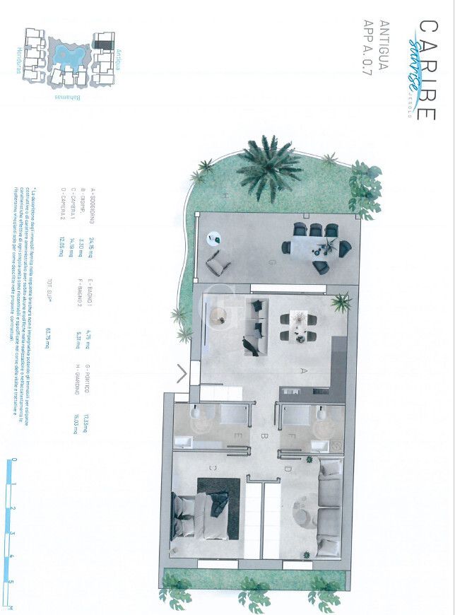 Апартаменты в Лидо ди Езоло, Италия, 75 м² - фото 9