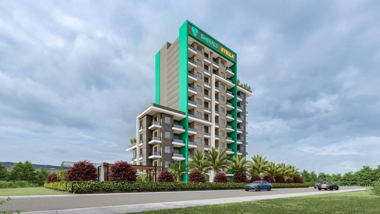 Квартира в Мерсине, Турция, 45 м² - фото 1