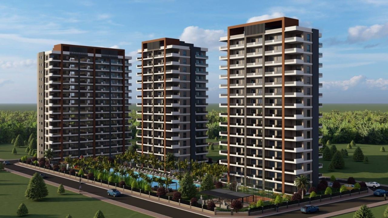 Квартира в Мерсине, Турция, 120 м² - фото 1