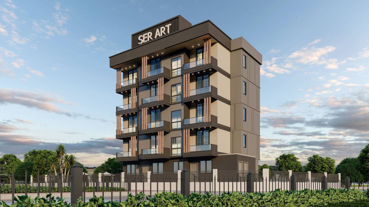 Квартира в Мерсине, Турция, 40 м² - фото 1
