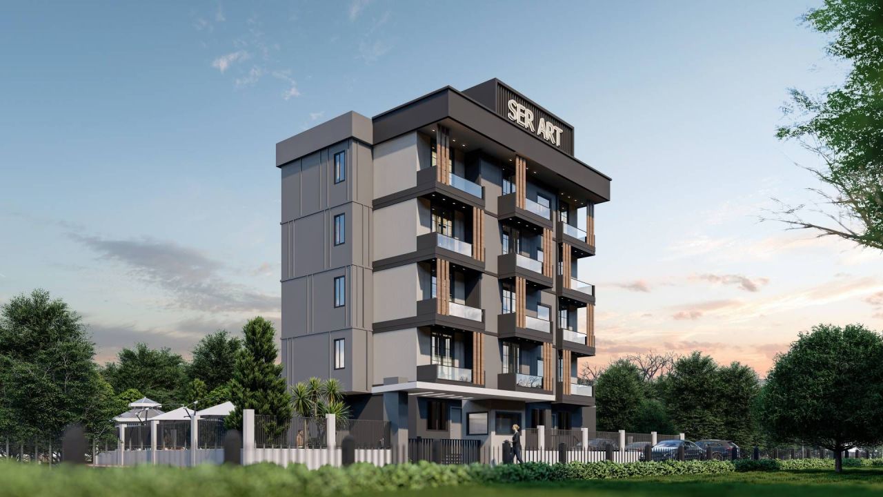 Квартира в Мерсине, Турция, 40 м² - фото 3