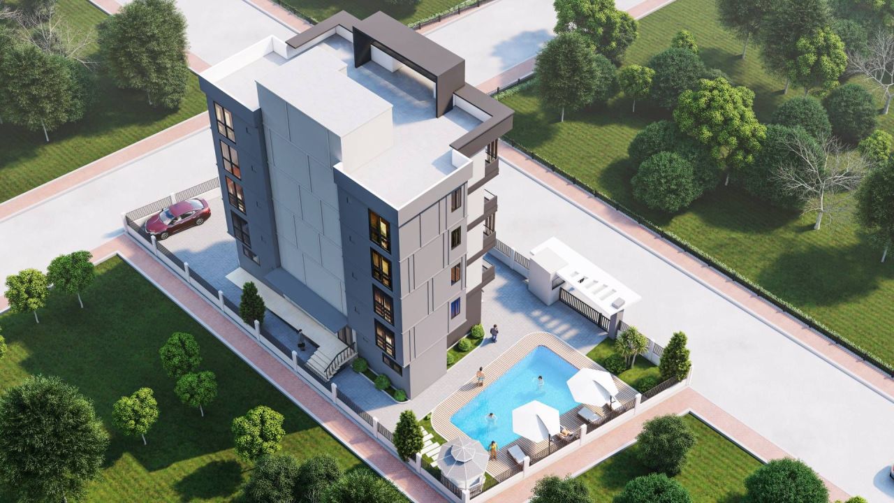 Квартира в Мерсине, Турция, 40 м² - фото 6