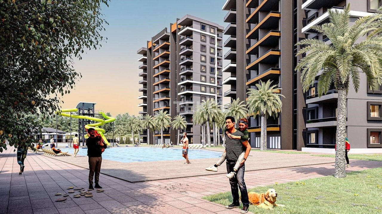 Апартаменты Эрдемли, Турция, 55 м² - фото 1