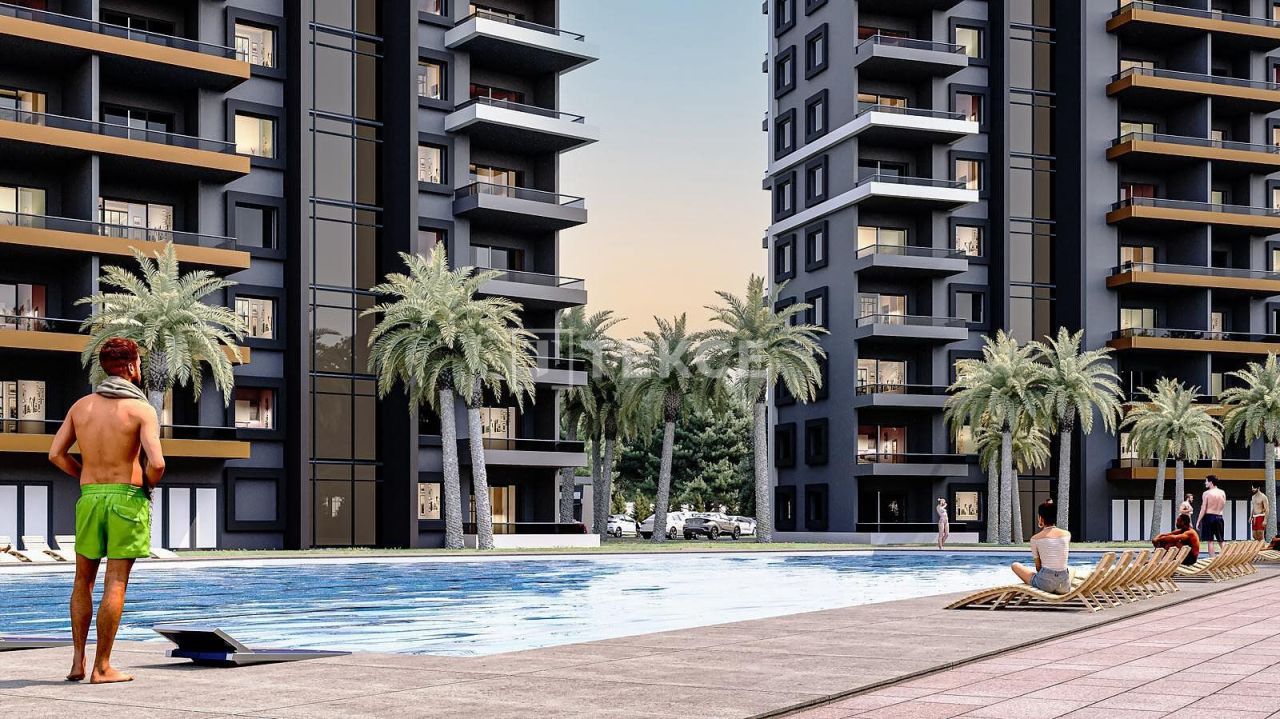 Апартаменты Эрдемли, Турция, 100 м² - фото 1