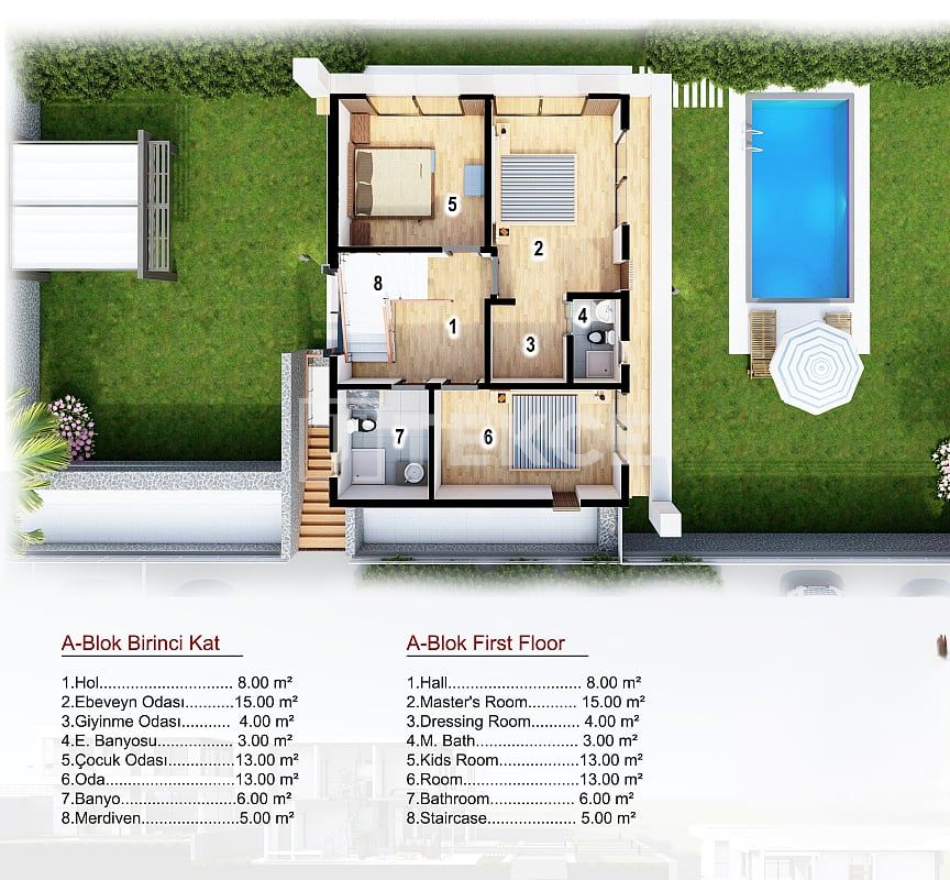 Вилла Сапанджа, Турция, 230 м² - фото 11