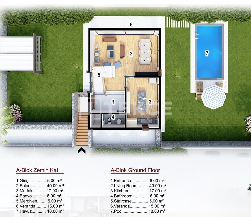 Вилла Сапанджа, Турция, 230 м² - фото 12