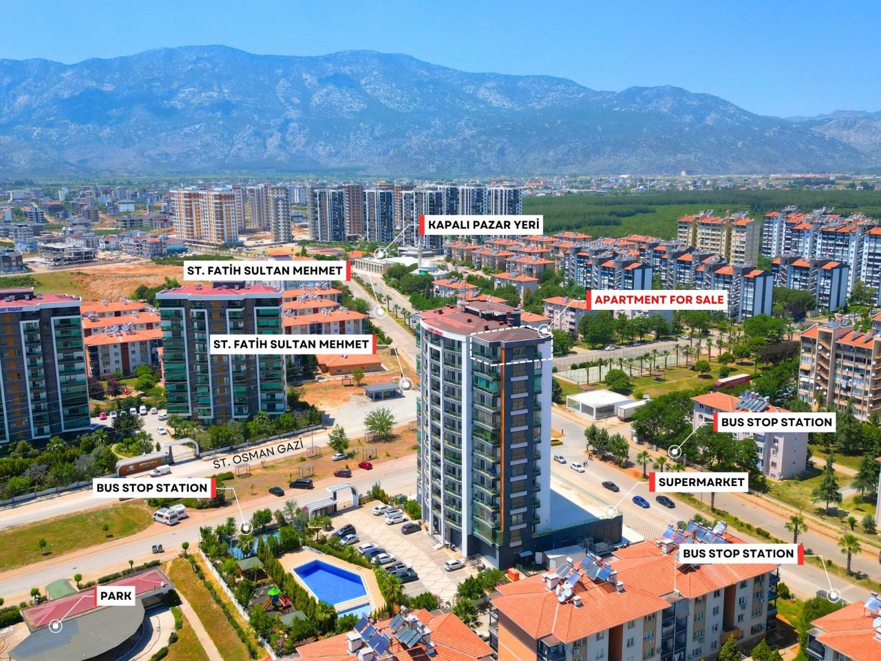 Квартира в Анталии, Турция, 112 м² - фото 1