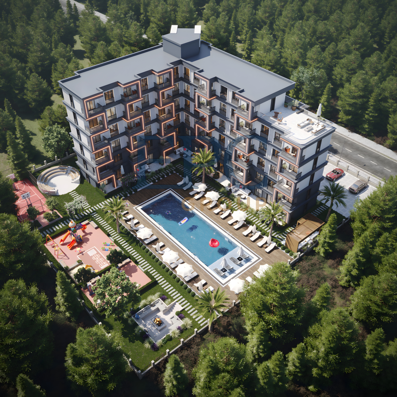 Квартира в Анталии, Турция, 60 м² - фото 1