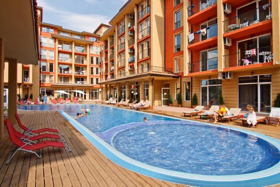 Квартира на Солнечном берегу, Болгария, 32 м² - фото 1