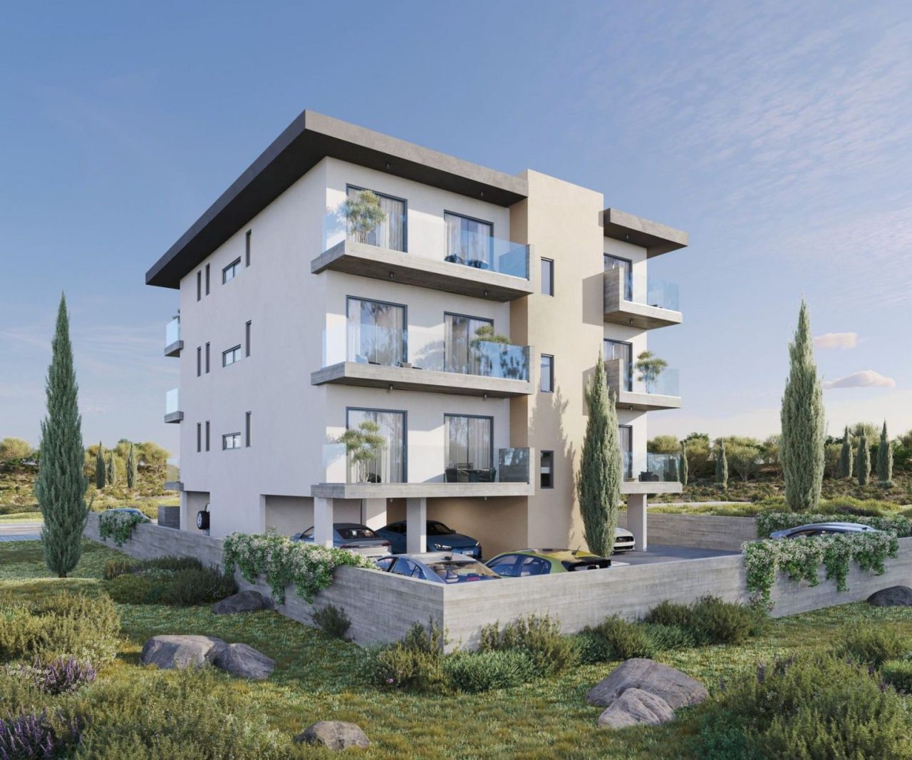 Апартаменты в Пафосе, Кипр, 91 м² - фото 1