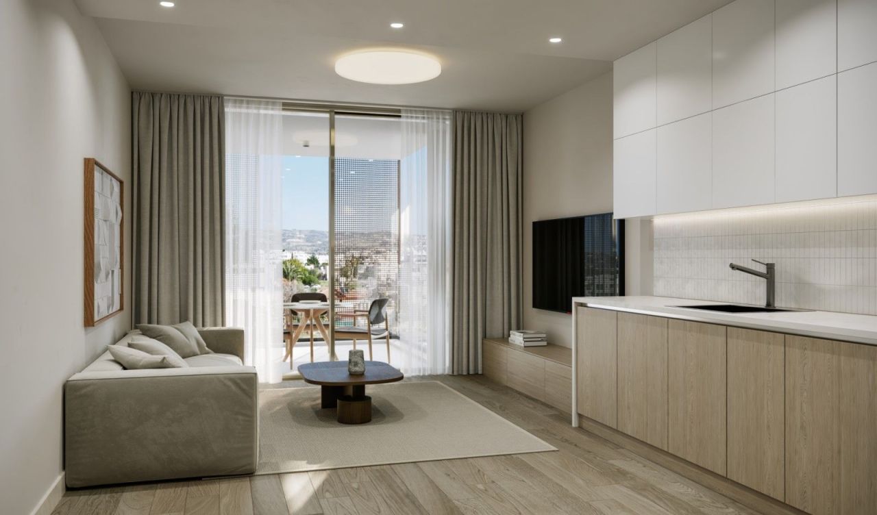 Апартаменты в Пафосе, Кипр, 61 м² - фото 1
