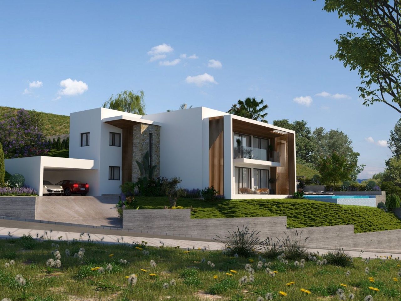 Вилла в Пафосе, Кипр, 389 м² - фото 1