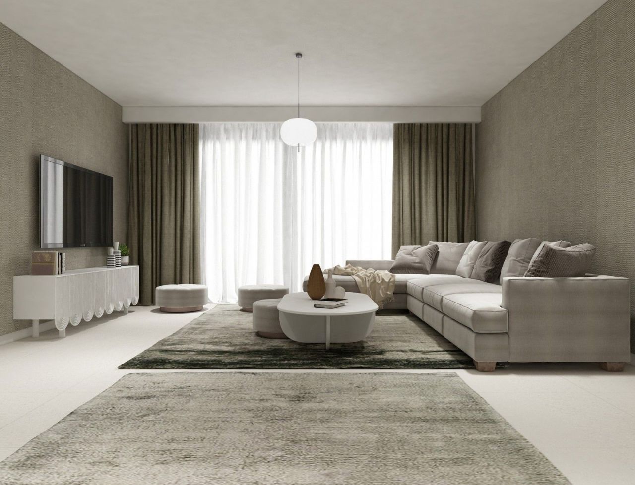 Апартаменты в Протарасе, Кипр, 100 м² - фото 1