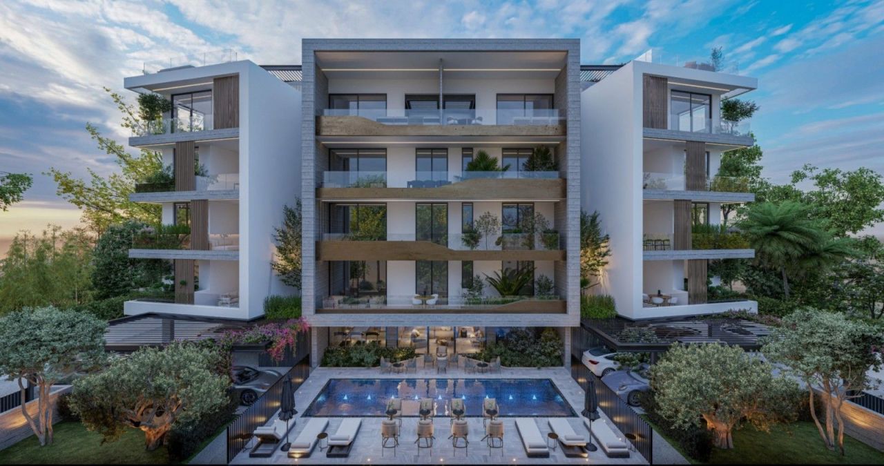 Апартаменты в Лимасоле, Кипр, 80 м² - фото 1