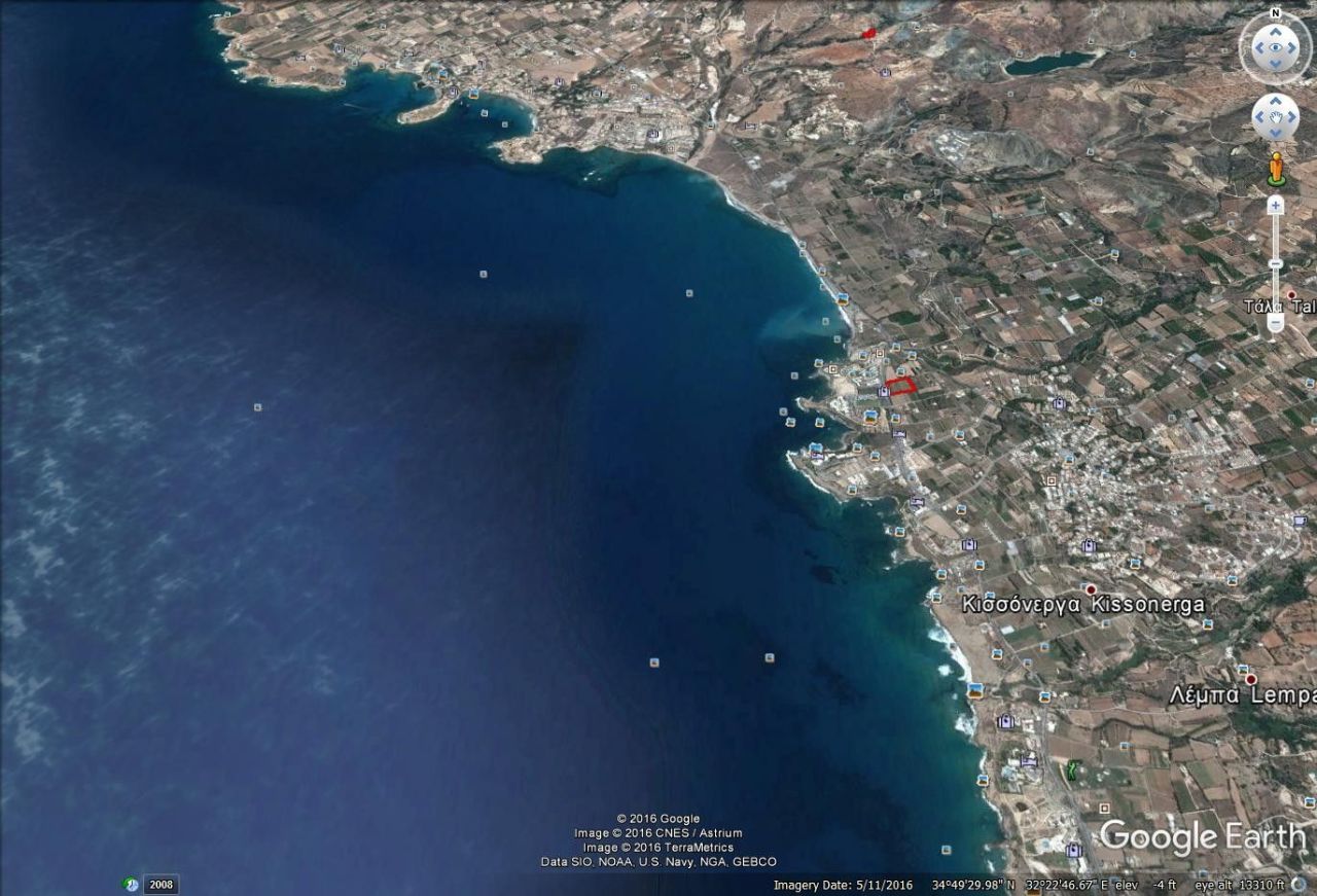 Земля в Пафосе, Кипр, 11 232 м² - фото 2