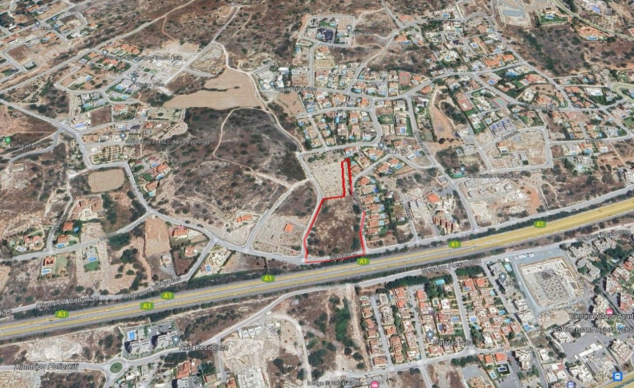 Земля в Лимасоле, Кипр, 11 387 м² - фото 2