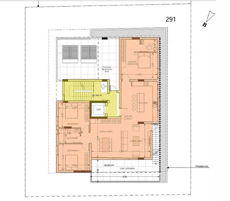 Пентхаус в Лимасоле, Кипр, 145 м² - фото 2