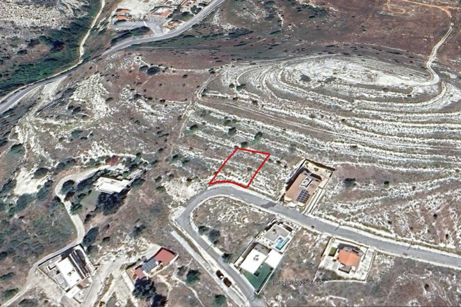 Земля в Пафосе, Кипр, 614 м² - фото 2