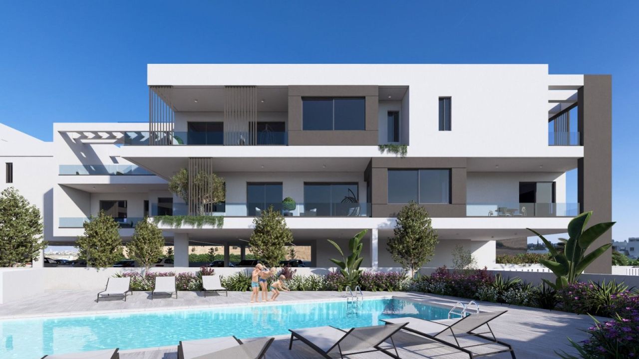 Апартаменты в Ларнаке, Кипр, 106 м² - фото 2