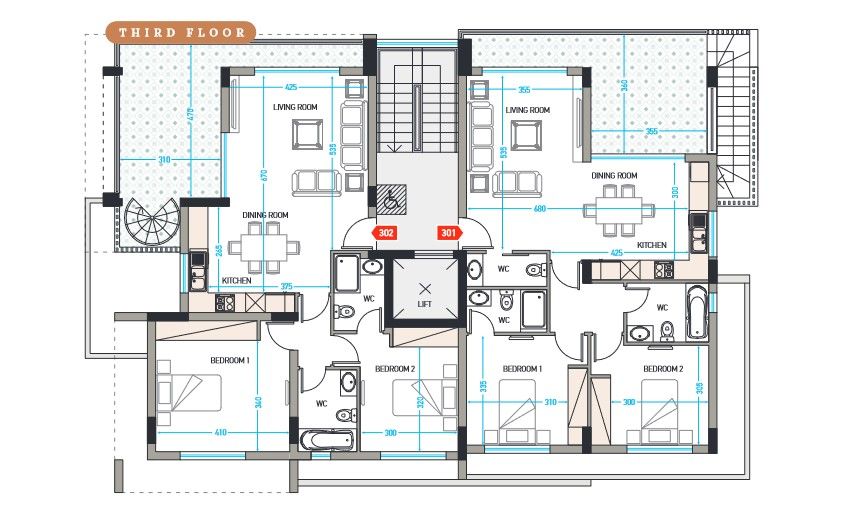 Пентхаус в Лимасоле, Кипр, 126 м² - фото 2