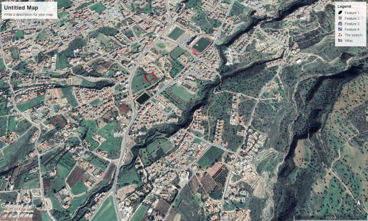 Земля в Пафосе, Кипр, 2 345 м² - фото 2