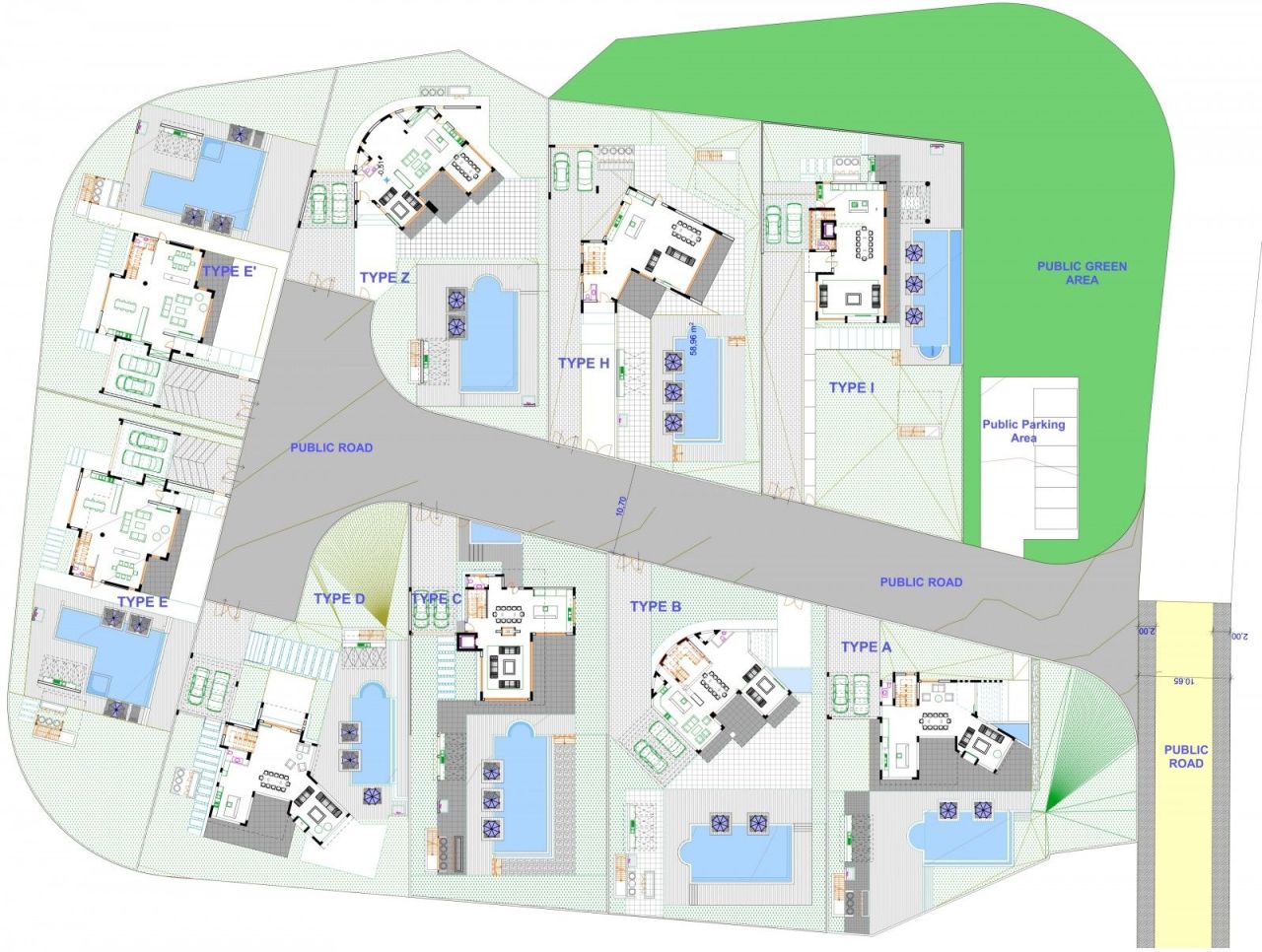 Земля в Протарасе, Кипр, 1 000 м² - фото 2