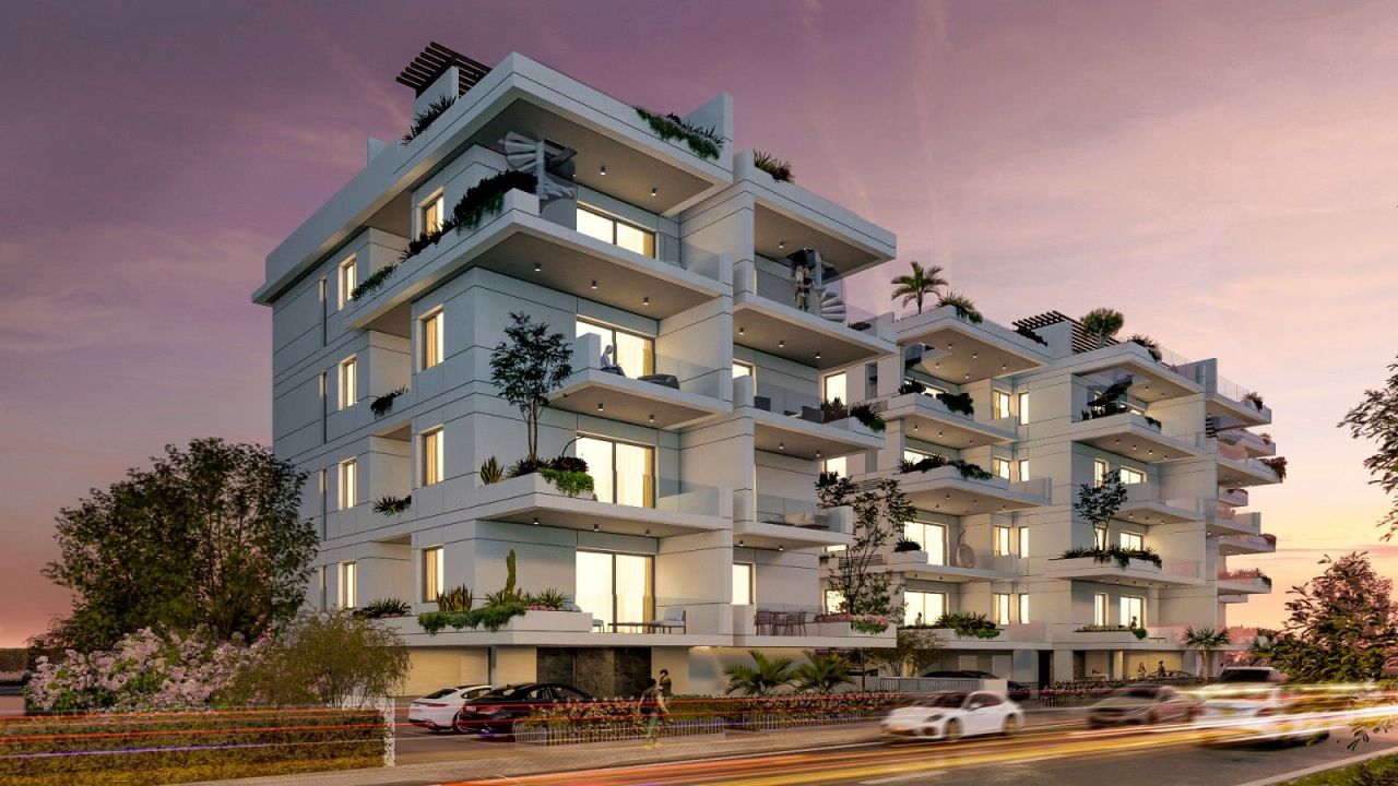 Апартаменты в Ларнаке, Кипр, 98 м² - фото 2