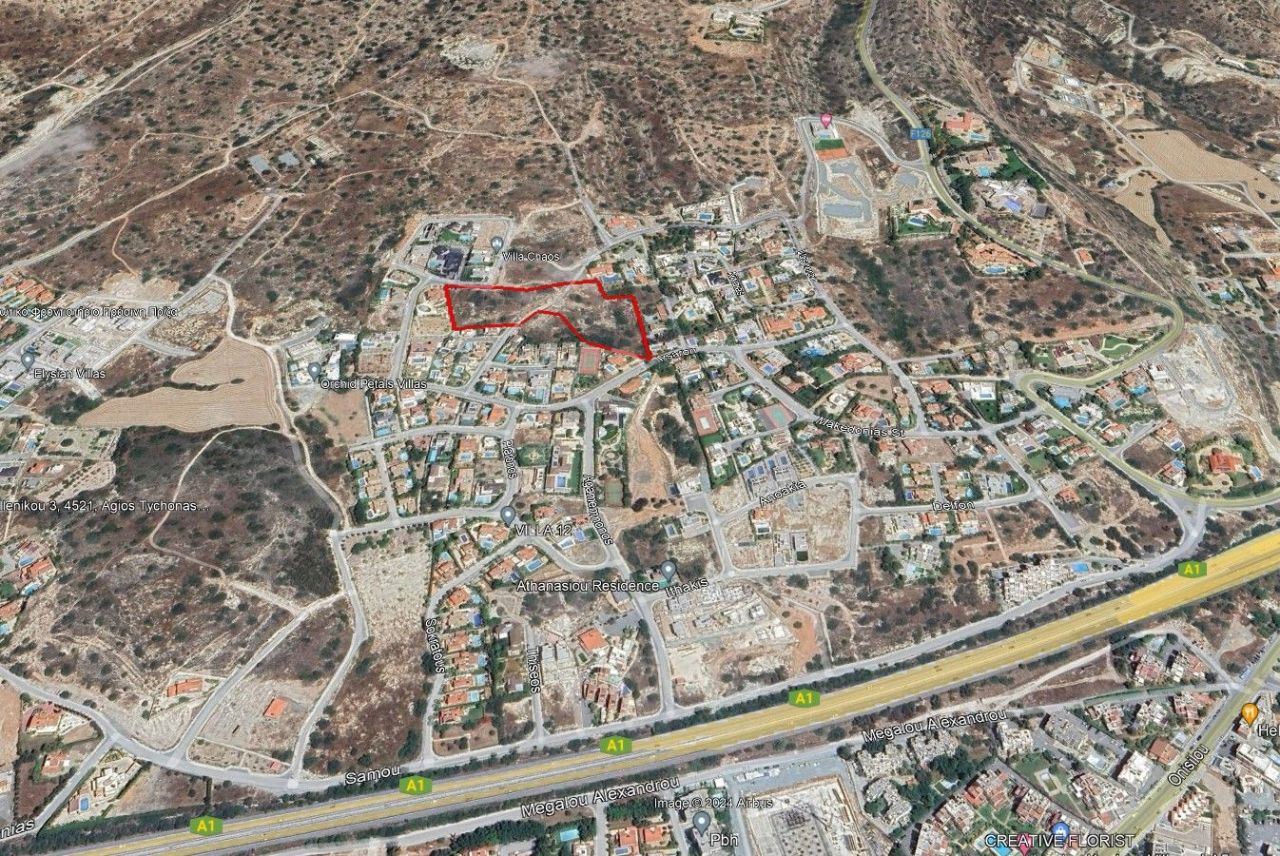 Земля в Лимасоле, Кипр, 12 141 м² - фото 2