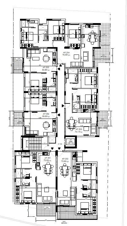Апартаменты в Ларнаке, Кипр, 79 м² - фото 2
