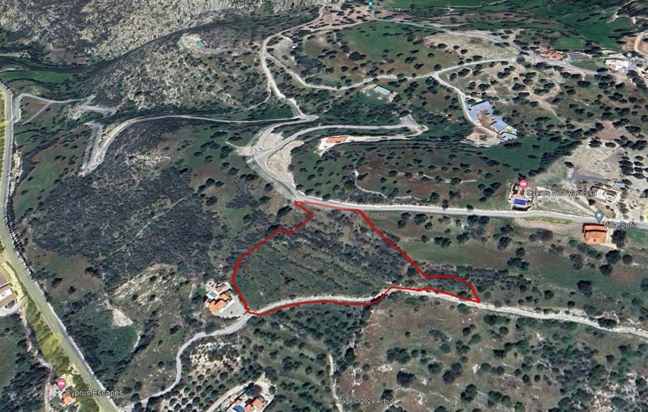 Земля в Пафосе, Кипр, 10 305 м² - фото 2