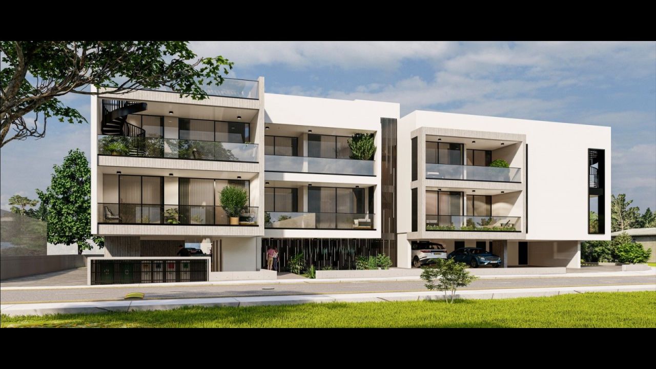 Апартаменты в Ларнаке, Кипр, 94 м² - фото 2