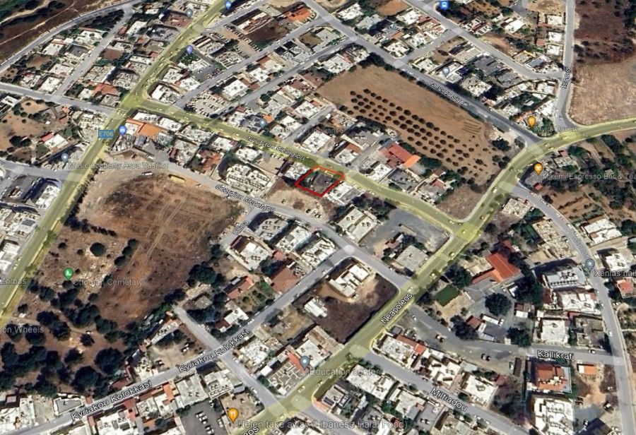 Земля в Пафосе, Кипр, 549 м² - фото 2